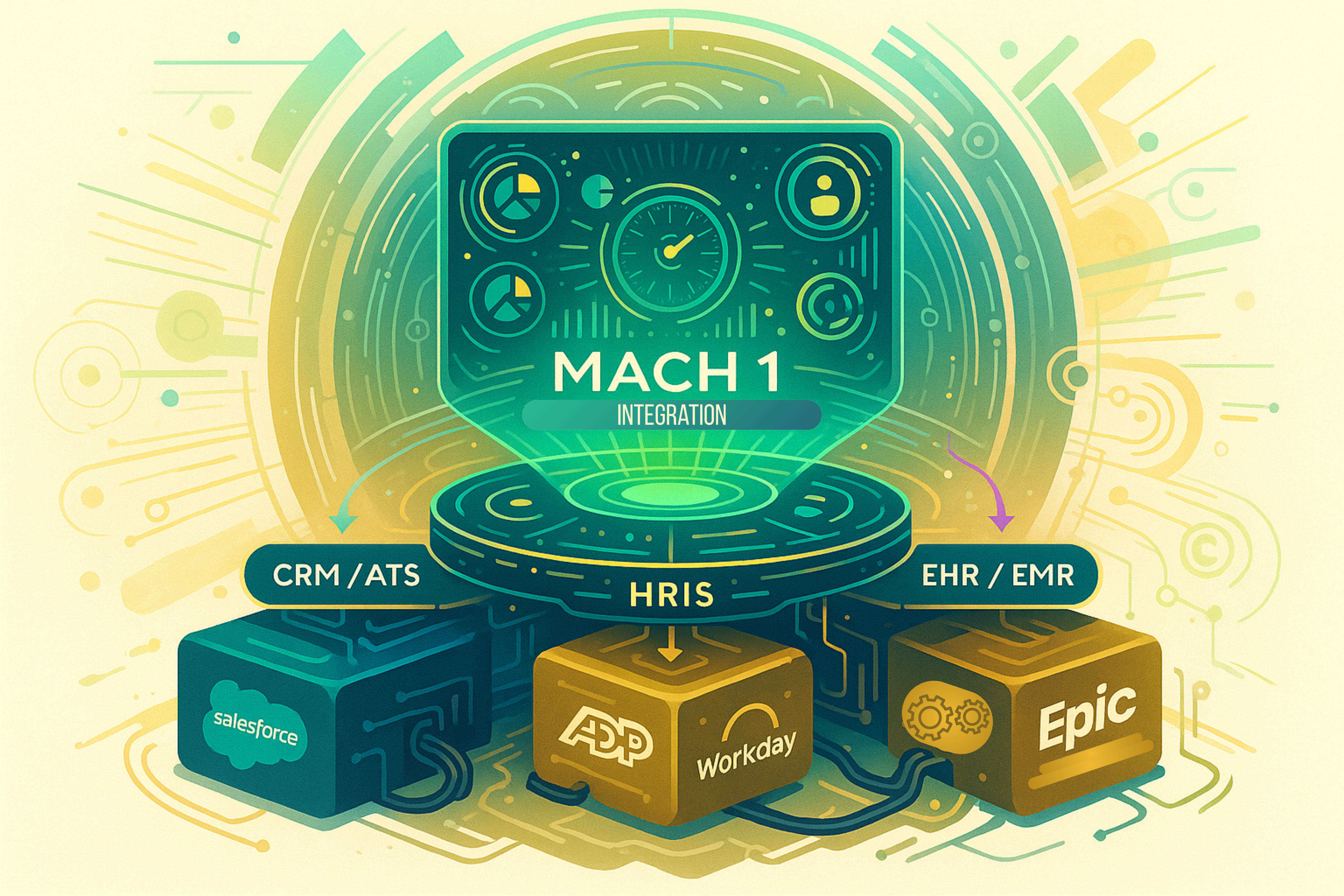 Integration without being locked-in illustration