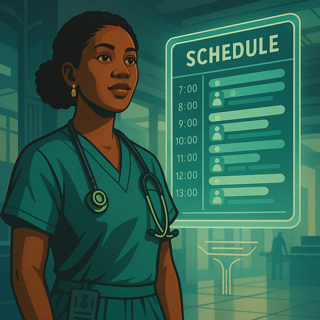 Mach 1 Scheduler Woman
