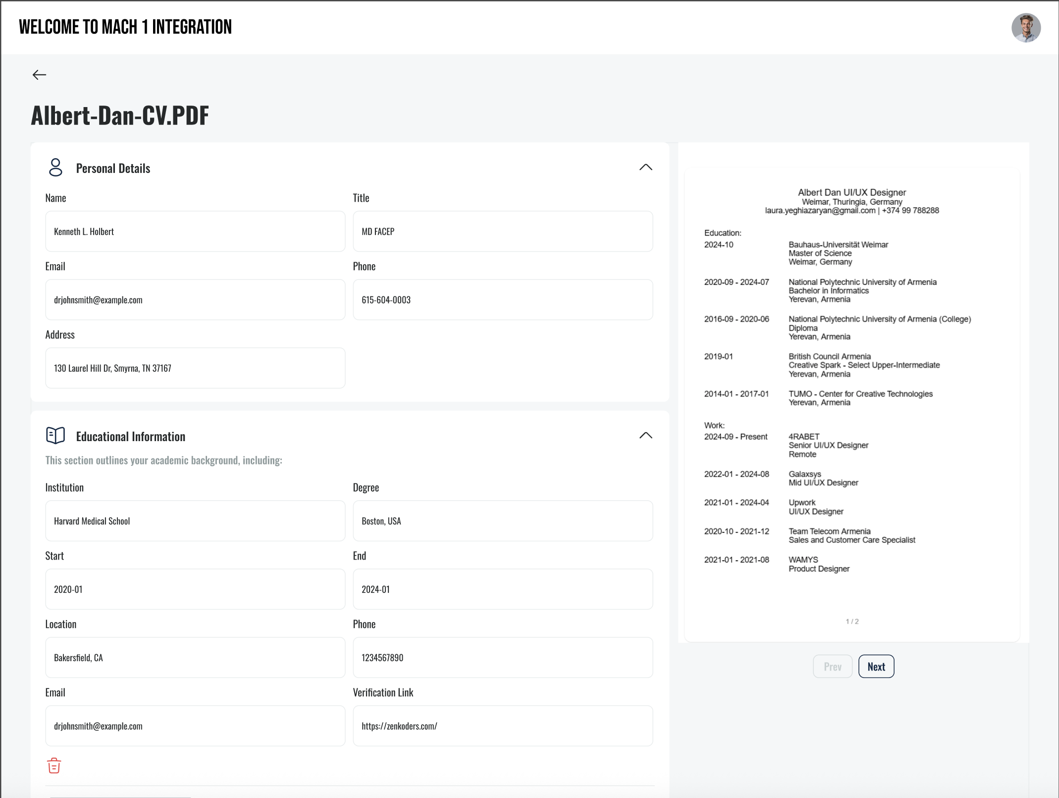 Resume Parsing